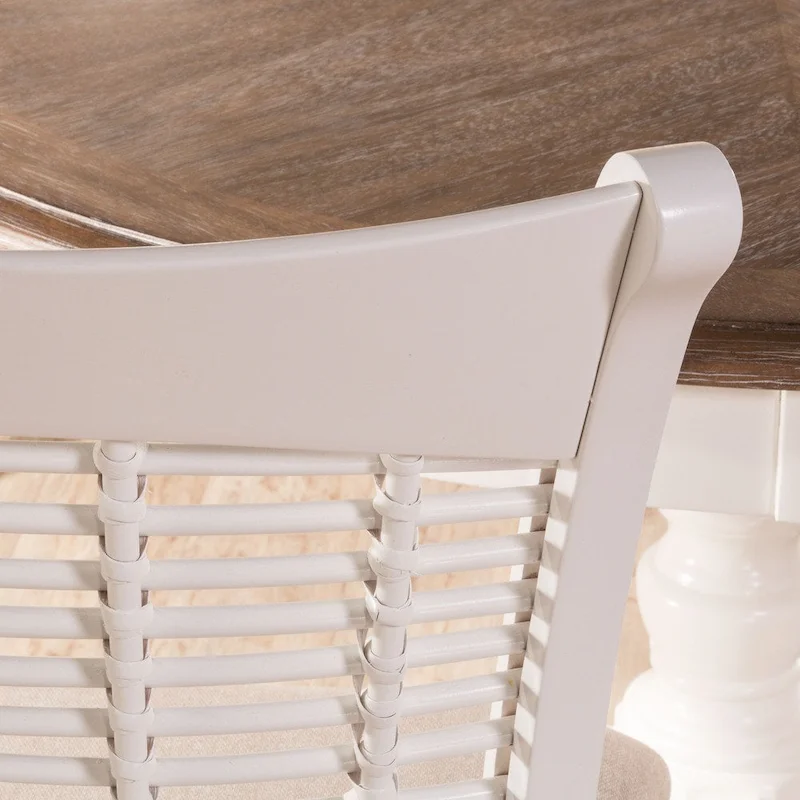 Hillsdale Furniture Bayberry White Wood Dining Chairs (Set of 2)