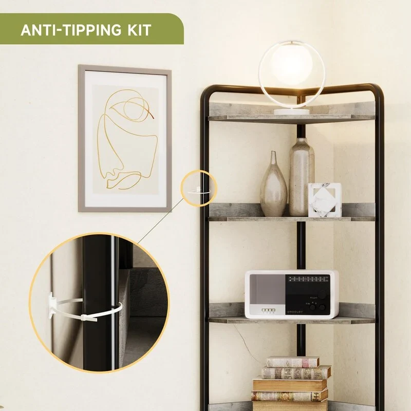 Corner Cabinet with Storage