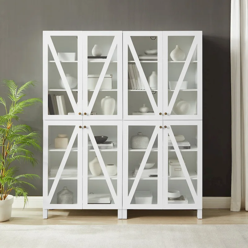 Crosley Cassai 2Pc Storage Pantry Set