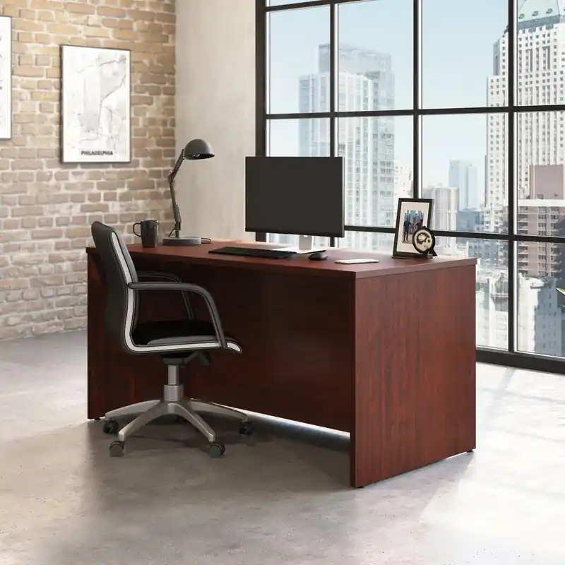 59.06 Commercial Grade Office Desk - Classic Cherry