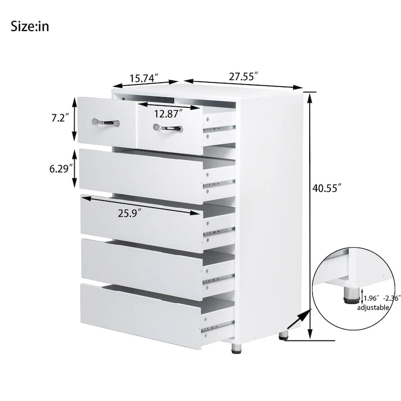 Modern sideboard , Metal handles & Legs and Kitchen Cabinet