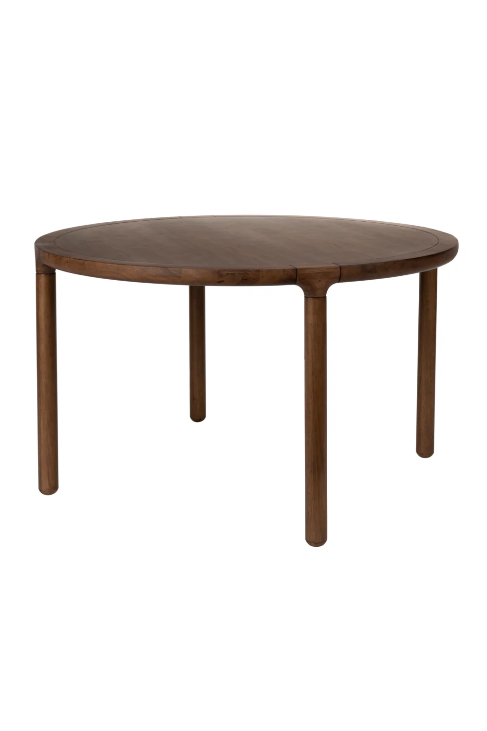 Walnut Round Dining Table